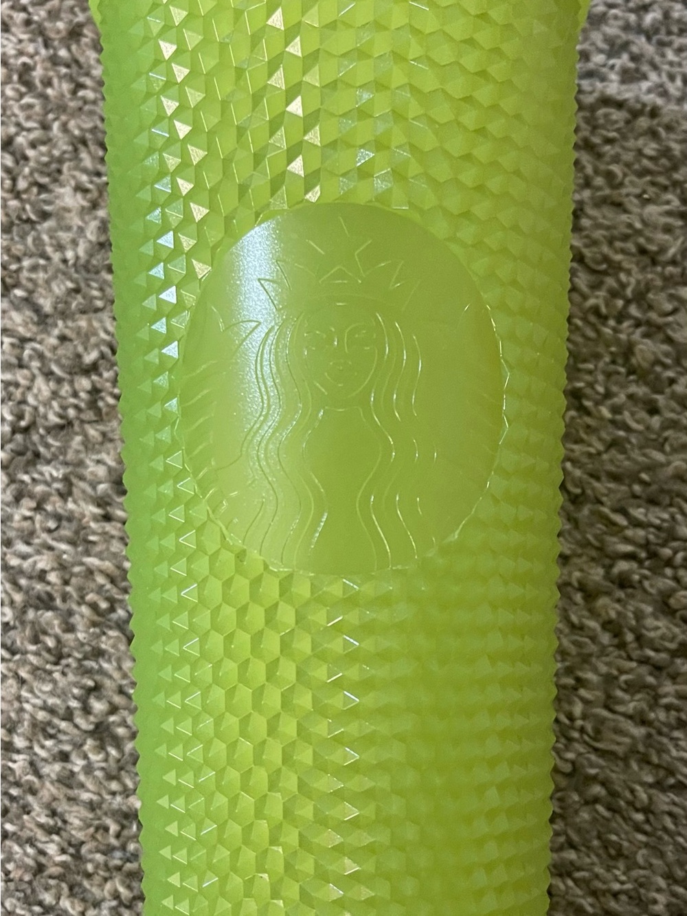 Starbucks glow in the dark venti size